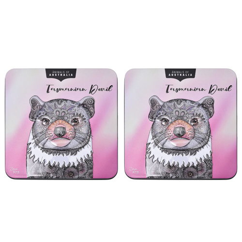 Banksia Red Tasmanian Devil Tin Macadamia Butter Finger Biscuits 150g - 2 Pack