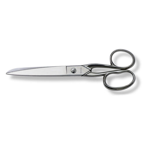 VICTORINOX HOUSEHOLD SCISSORS NICKEL PLATED LONG EYE 18CM 8.1020.21 SWITZERLAND