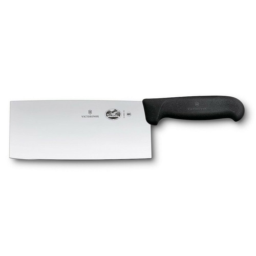 Victorinox Chinese Chefs Kitchen Meat Cleaver 18cm - Fibrox Handle 5.4063.18