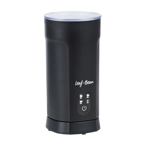 Leaf & Bean Electric Milk Frother & Warmer - 240ml Matte Black