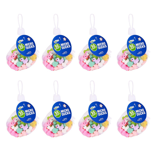 Impulse Micro Resin Ducks In Mesh Bag - 8 x 50 Pieces Age 5y+