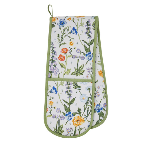 Ulster Weavers Double Oven Glove Cottage Garden - 88 x 18cm