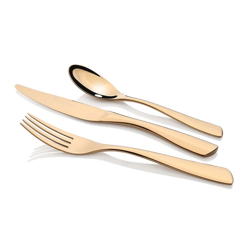 Stanley Rogers Soho Gold 56 Piece Cutlery Set - 56pc