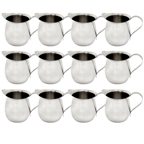 Trenton Bell Shape Stainless Steel Creamer 225ml - Set of 12