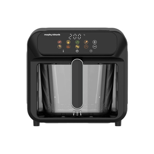 Morphy Richards 5.5L Glass Bowl Air Fryer Black