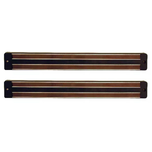 Trenton Magnetic Wall Mount Knife Holder Rack 60cm Utensil Kitchen Tool - Set of 2