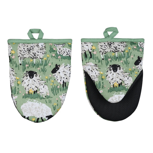 Ulster Weavers Woolly Sheep Microwave Mitts - Set of 2