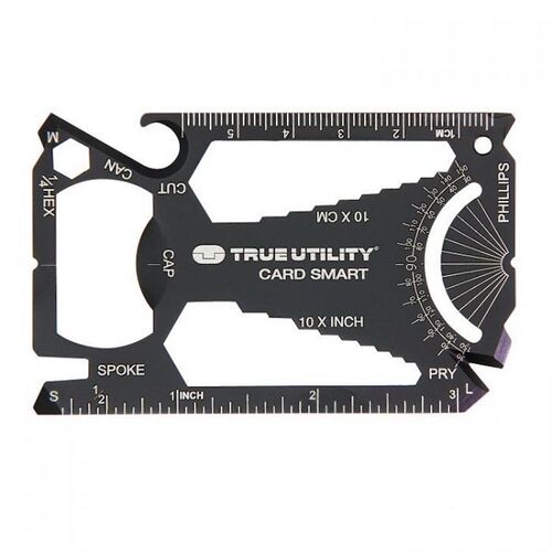 New TRUE UTILITY 32200 CARDSMART Wallet 30 tools in 1 MultiTool