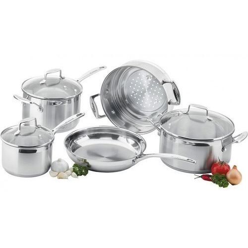 SCANPAN IMPACT 5PC PIECE COOKWARE SET STAINLESS STEEL WEDDING HOUSEWARMING SAVE