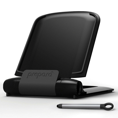 New Prepara iPrep Tablet Stand and Stylus Cookbook Stand / Holder , Black