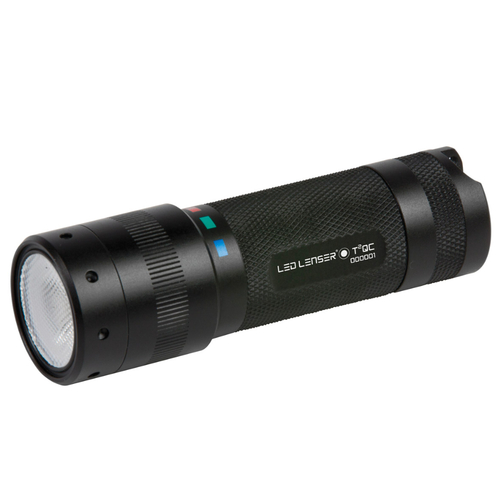 LED LENSER T SQUARE QC Torch 4 Colour Tactical Flashlight 140 Lumens 