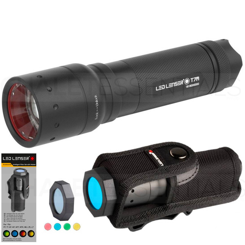 New LED LENSER T7M Torch Flashlight 400 Lumens & Intelligent Filter