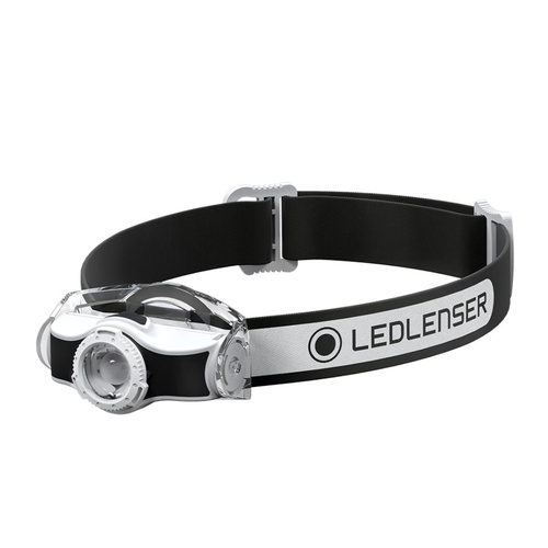 New LED LENSER MH3 Head Torch Headlamp - BLACK 200 Lumens 