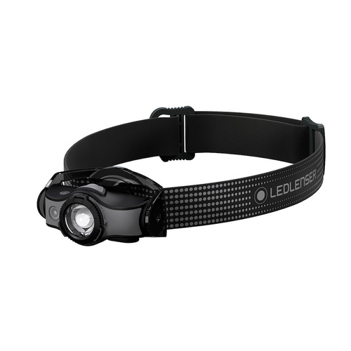 Led Lenser MH5 Head Torch Headlamp - 400 Lumens Black & Grey 