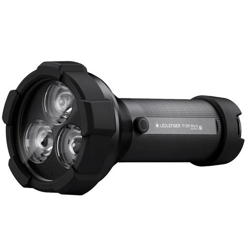 Led Lenser P18R Work Torch Rechargeable Flashlight 4500 Lumen