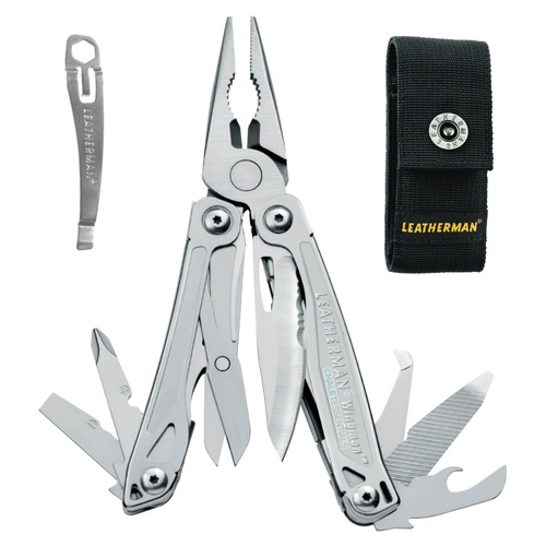 Leatherman Wingman Stainless Steel Multi-Tool & Nylon Sheath & Pocket Clip