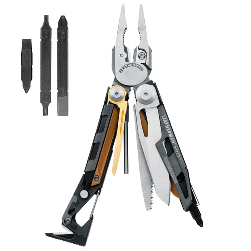 New Leatherman MUT Stainless Steel Multi-Tool & Molle Sheath & Bit Kit