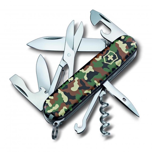 Victorinox Swiss Army Climber Multi Tool Pocket Knife - Camouflage