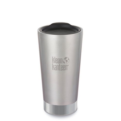 KLEAN KANTEEN 16OZ 473ML VACUUM INSULATED TUMBLER BRUSHED STAINLESS BPA FREE