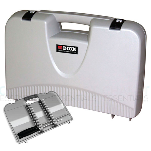 New F Dick FDick Lockable Knife Carry Case Safe Chef Cook  - GREY