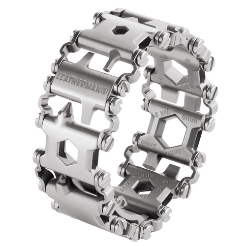 New Leatherman TREAD Stainless Steel Multi-Tool Bracelet 