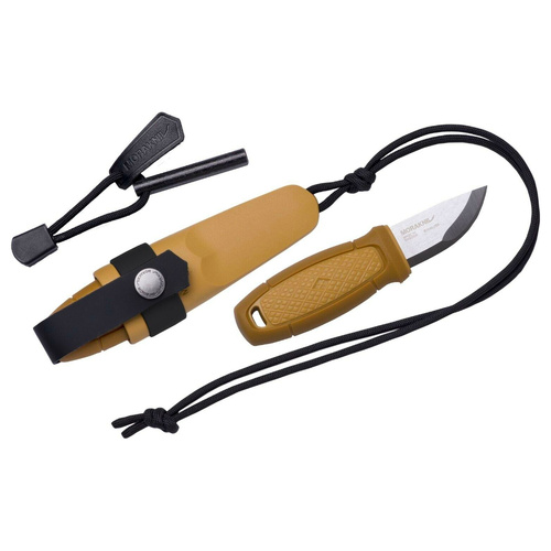 Morakniv Eldris Neck Pocket Outdoor Knife W/ Fire Starter Kit - Yellow YKM12632