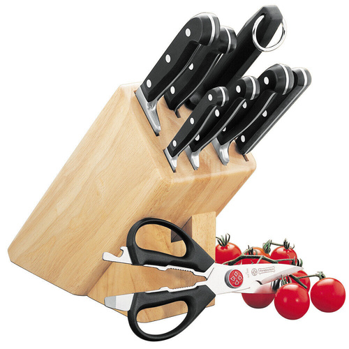 Mundial Bonza 9 Piece Knife Block Set- 9pc