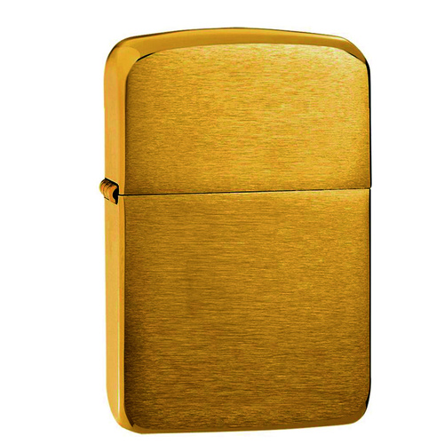 Zippo 1941 Replica Brushed Brass Lighter