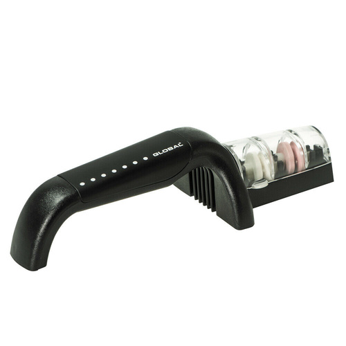 Global 2 Stage Ceramic Water Knife Sharpener - Black 79733