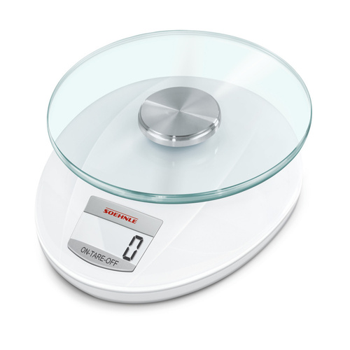 Soehnle Roma 5kg Capacity Digital Kitchen Scale - White 65847