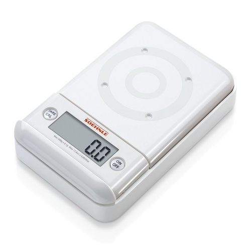 Soehnle Ultra 2.0 Precision 500g Capacity Kitchen Scale - White 66150
