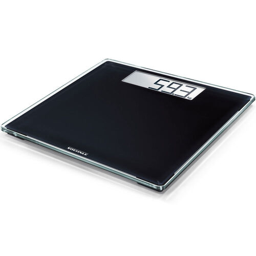 SOEHNLE STYLE SENSE COMFORT 400 BLACK BATHROOM SCALE 63860