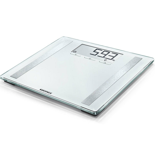 SOEHNLE SHAPE SENSE CONTROL 200 WHITE BATHROOM SCALE 63858
