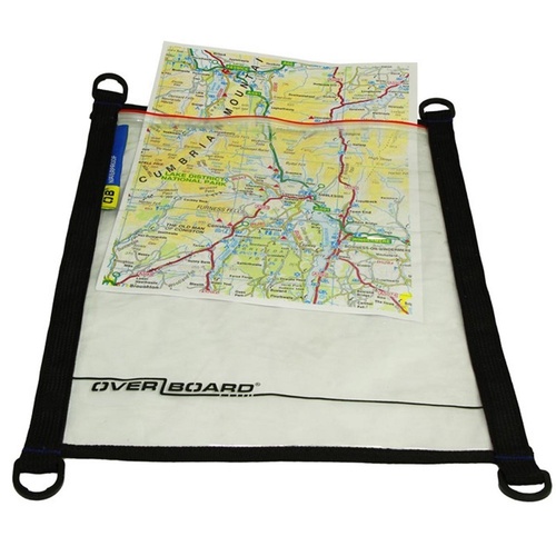 Overboard Document Waterproof Pouch Medium - Black AOB1081BLK