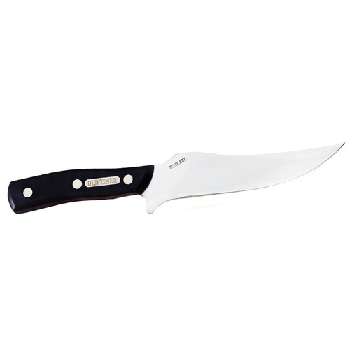 Schrade Old Timer Deer Slayer Full Tang Skinning Hunting Knife & Sheath - 3815OT