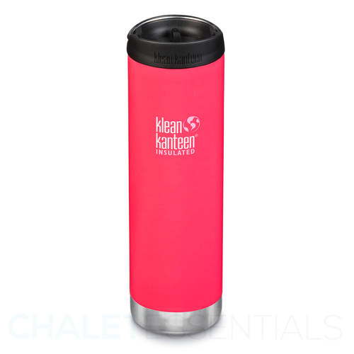 KLEAN KANTEEN TKWIDE INSULATED 20OZ 592ML MELON PUNCH W/ CAFE CAP