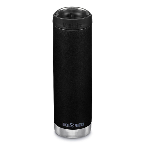 Klean Kanteen 20oz / 592ml TKWide Insulated Cafe Cap Bottle - Shale Black