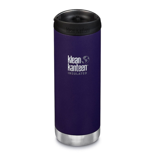 Klean Kanteen 16oz / 473ml TKWide Insulated Cafe Cap Bottle - Kalamata