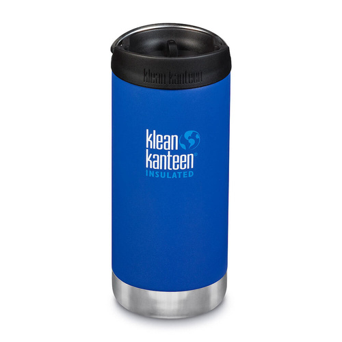 Klean Kanteen Insulated TKWide 12oz / 355ml with Cafe Cap - Deep Surf