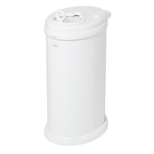 Ubbi Nappy Bin Diaper Pail White