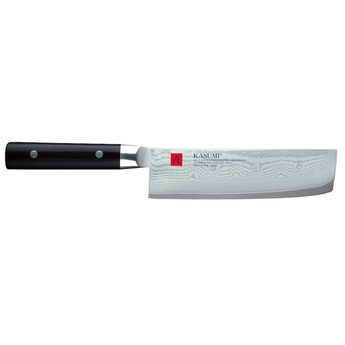 Kasumi Damascus Nakiri Knife 17cm - Made in Japan