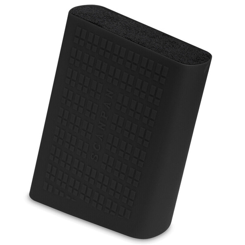 Scanpan Spectrum Soft Touch Universal Knife Block Black 