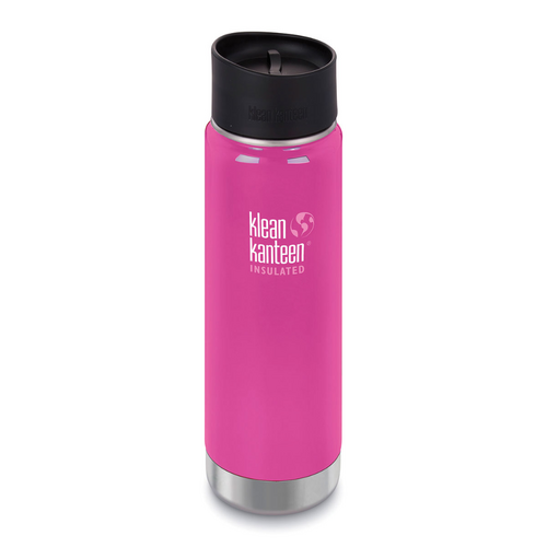 NEW KLEAN KANTEEN INSULATED WIDE 20OZ 591ML WILD ORCHID BPA FREE WATER TEA COFFEE SOUP