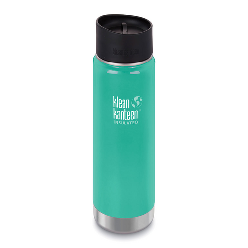 Klean Kanteen 20oz / 592ml Wide Insulated Cafe Cap Bottle - Sea Crest