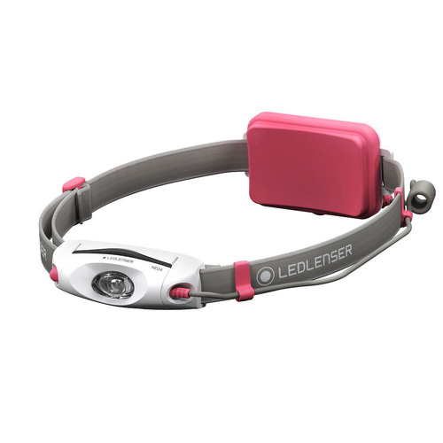 New LED LENSER NEO4 Head Torch Lightweight Headlamp - PINK 240 Lumens