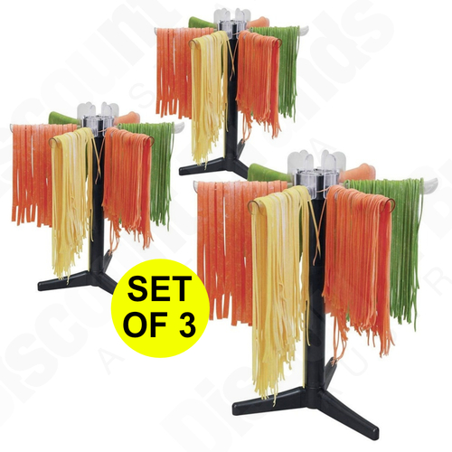 3 X SMALL Pasta Drying Rack Spaghetti Noodles Kitchen Tool Dryer Stand Holder