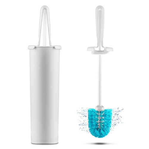 NEW DREAMFARM SPINDRY TOILET BRUSH - WHITE