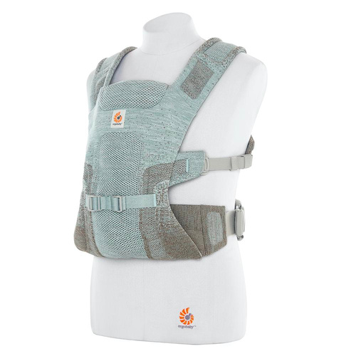 Ergobaby Aerloom Newborn Baby Carrier , Sea Cliff