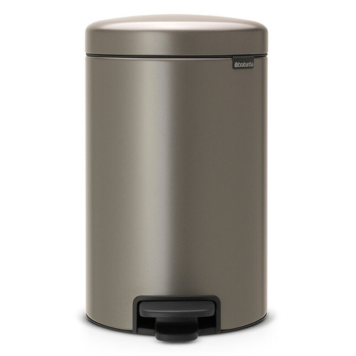 Brabantia Newicon Pedal Bin 12L , Platinum