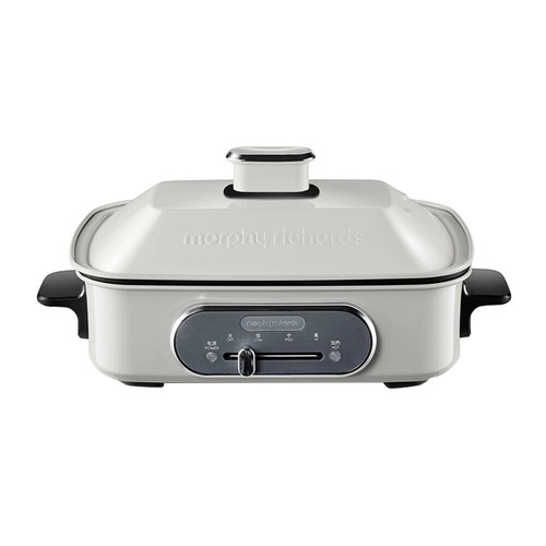 Morphy Richards 2.5L Multi Function Cooking Pot , White